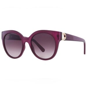Salvatore Ferragamo Chic Purple Gradient Sunglasses NWT MSRP $275